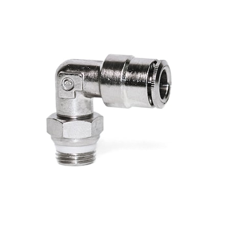 Camozzi #P6520 53-04, Swivel Male Elbow Fitting, 5/32 OD X 1/4" NPT P6520 53-04